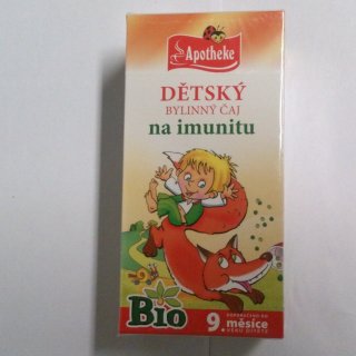 Dětský bylinný čaj na imunitu, BIO, (Ap)