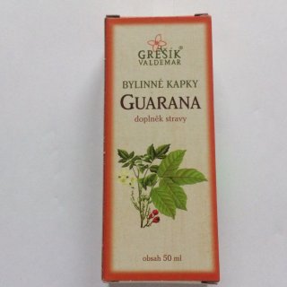 Guarana, bylinné kapky, (Gr)