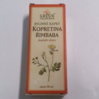 Kopretina Řimbaba, bylinné kapky, (Gr)